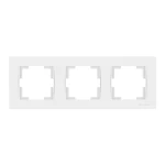 Ramă triplă albă rita Mutlusan