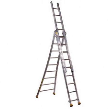 Scară de aluminiu extensibile VHR HK 3x10 6812 cm 268 cm 3 trosoane ELKOP