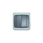 INTRERUPATOR DUBLU EXT. IP44 MAKEL