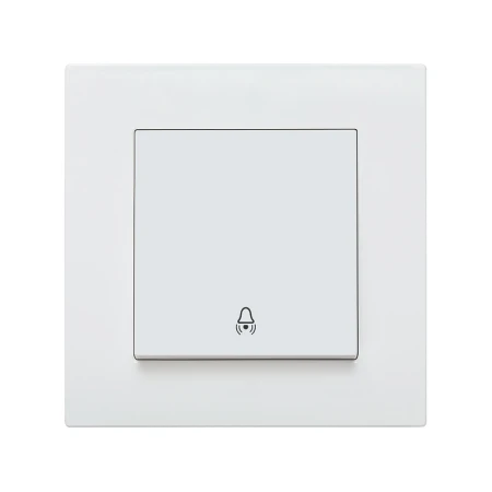 Buton sonerie incorporabil alb Foton