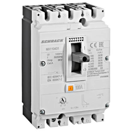 INTRERUPATOR AUTOMAT 100A 3P 36KA SCHRACK