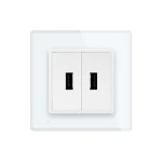 Priză dublă HDMI de date albă rita Mutlusan