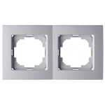 Рамка 2-я металический touran NILSON