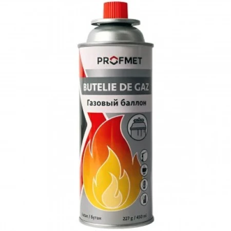 GAZ BUTAN 450ml TIP FILET PROFMET