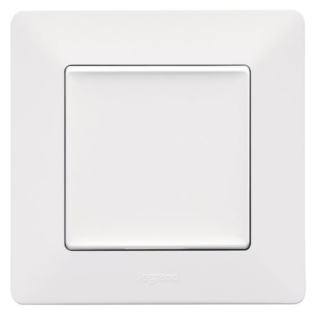 Întrerupător unitar incorporabil cap-scară alb 10A IP20 220V jasmin Elmos