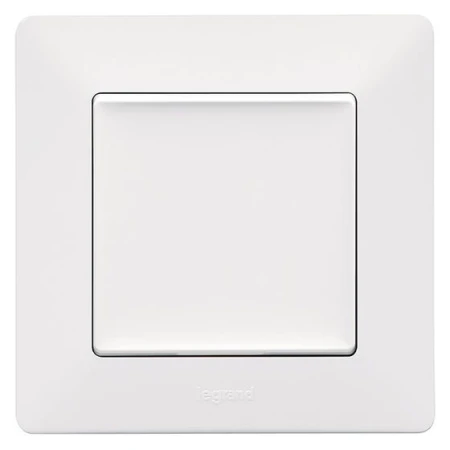 Întrerupător unitar incorporabil cap-scară alb 10A IP20 220V jasmin Elmos