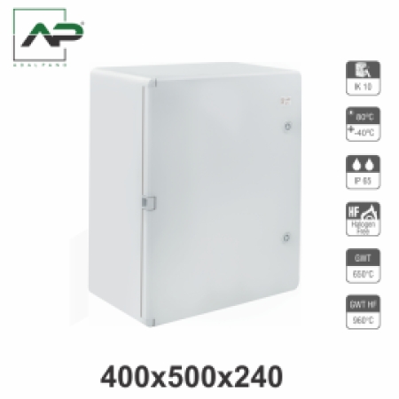 Dulap de distributie 400*500*240mm IP65 sur abs