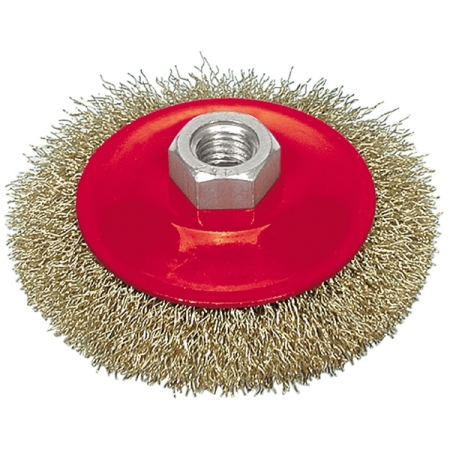 Perie de sârmă rotundă 100mm Yato