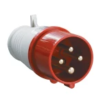 Fișă industrială mobilă 16A IP44 3P 380V Vecas