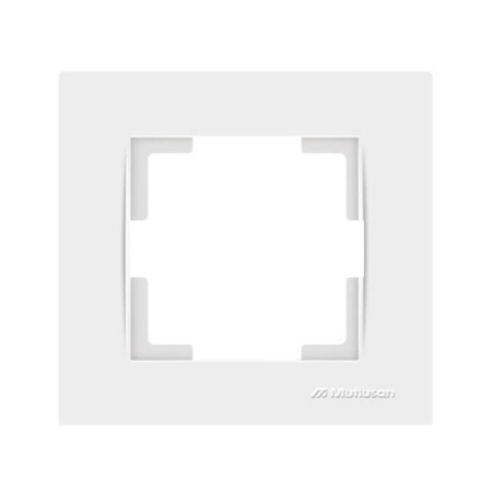 Ординарная рамка белая rita Mutlusan