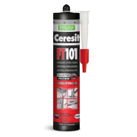 ADEZIV PE BAZA DE POLIMERI GRI 280ml CERESIT