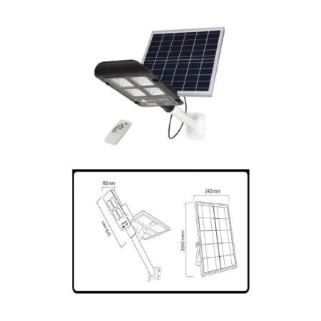 FELINAR STRADAL SOLAR LED 50W IP65 LAGUNA