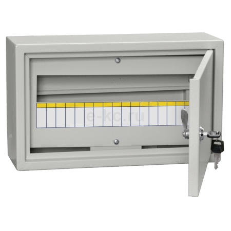 Щит для автоматов 265x440x120MM 18 модулей ИEK