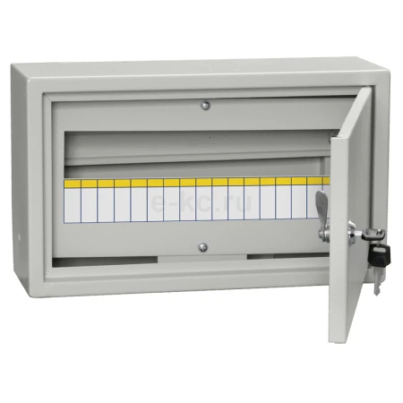 Щит для автоматов 265x440x120MM 18 модулей ИEK