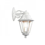 Felinar de fațadă alb 450X275MM E27 metal Fumagalli