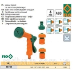 Пистолет для опрыскивания 1/2" - 3/4" - 1"- 1.1/4" пластик регулируемый Flo
