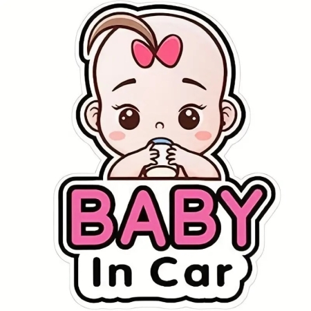 Наклейка baby in car