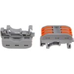 Разьем Wago с монтажными ножками 0,08-4MM 3P