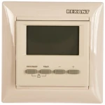 Цифровой термостат бежевый Rexant