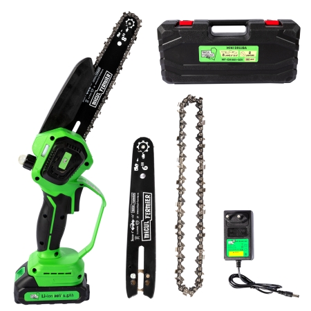 FIERESTRAU CU 2 LANTURI SI 2 LAME PE ACUM.20V