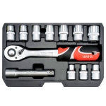 SET CHEI TUBULARE 1/2 12BUC 10-24MM YATO