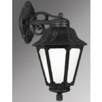 Фасадный фонарь черный уличный 450X275MM 220V E27 металл ИП44 Fumagalli