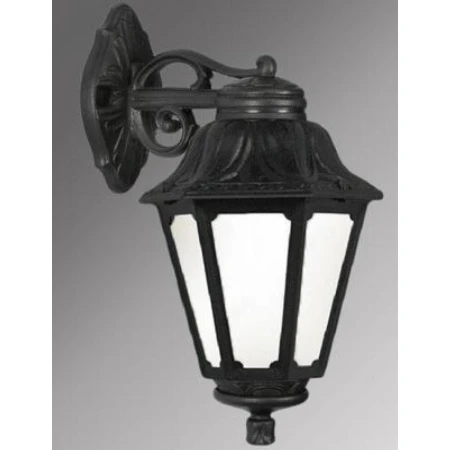 Фасадный фонарь черный уличный 450X275MM 220V E27 металл ИП44 Fumagalli