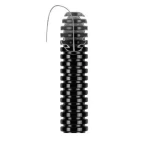 Гофрированная трубка 750N черный 20mm Scame