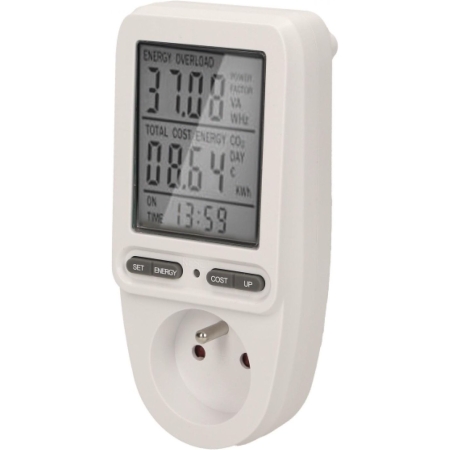 CONTOR DIGITAL LCD PENTRU PRIZA 3.6kW ORNO