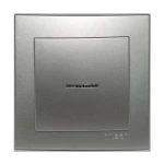 Întrerupător unitar cu iluminare incorporabil argintiu 220V 10A IP20 220V NILSON