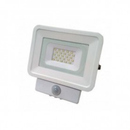 Proiector led cu sensor 20W 6500K alb IP65 IP65
