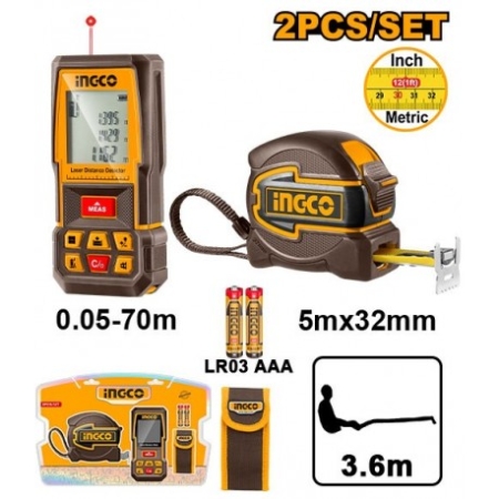 SET INSTRUMENTE DE MASURARE 2BUC INGCO
