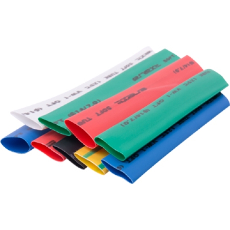 Tub termoretractabil 25/12,5 verde 1M Enext