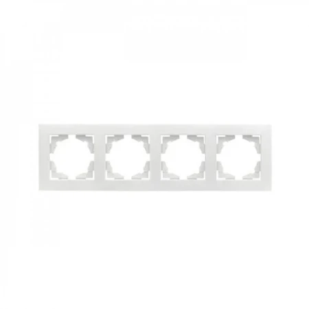 Ramă cu 4 locuri albă jasmin Elmos