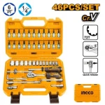 SET INSTRUMENTE 1/4" 46BUC INGCO