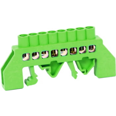 Шина нулевая в корпусе на DIN -рейку 8P