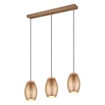 PENDUL BIDAR 3xE27 28W 230V H=150CM IP20 COFFEE TRIO