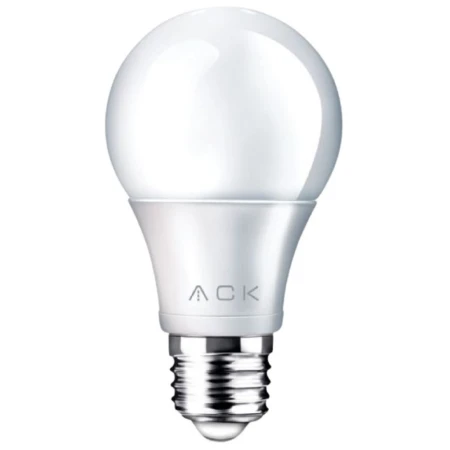 Bec LED 9W 6500K E27 A60 ACK