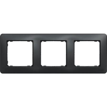 Рамка 3-я антрацит sedna New Schneider