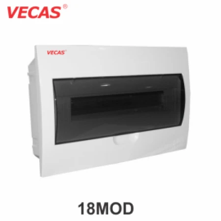 Dulap de distributie 18 module IP41 alb plastic