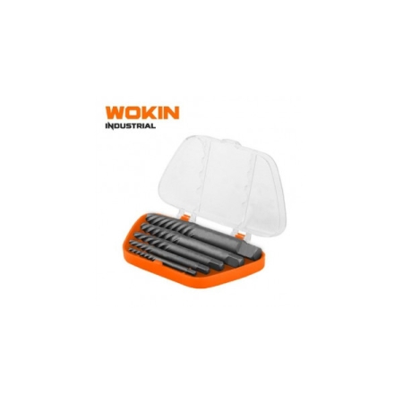 набор из 5 винтовых экстракторов WOKIN