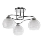 Люстра 40В белая 220V E27 3 Элмос