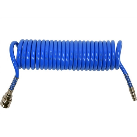 Cпиральный шланг быстросъёмный 12 бар 5 м, 5.5 x 8 мм Yato