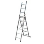 Алюминиевая стремянка выдвижные VHR TK 2x9 500 cm 243 cm 5-х секционные ELKOP