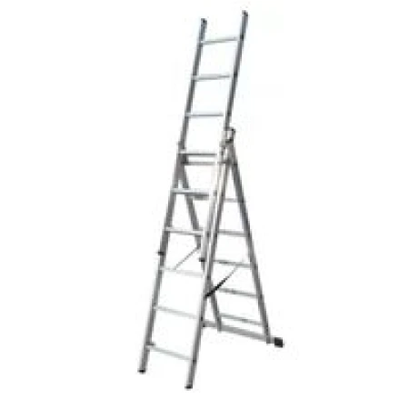 Алюминиевая стремянка выдвижные VHR TK 2x9 500 cm 243 cm 5-х секционные ELKOP