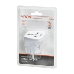 Adaptor UK-EU alb 13A Orno
