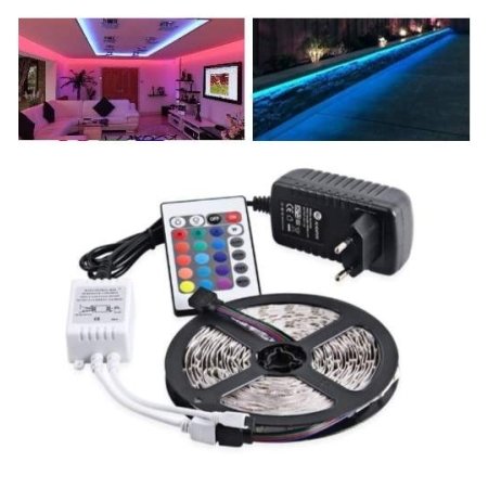 Bandă led 14,4W RGB 12V IP20 IP20