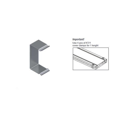Застежка желоба 50MM