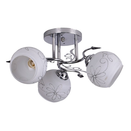 Люстра 40В 220V ИП20 E27 3 Элмос