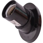 Dulie cu suport unghiular aplicat E27 neagră Enext